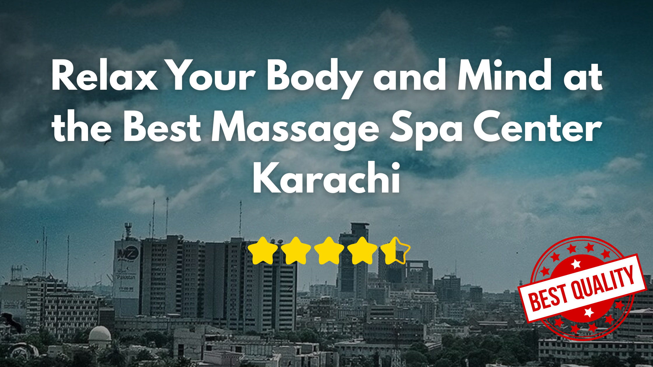 Read more about the article Relax Your Body and Mind at the Best Massage Spa Center Karachi